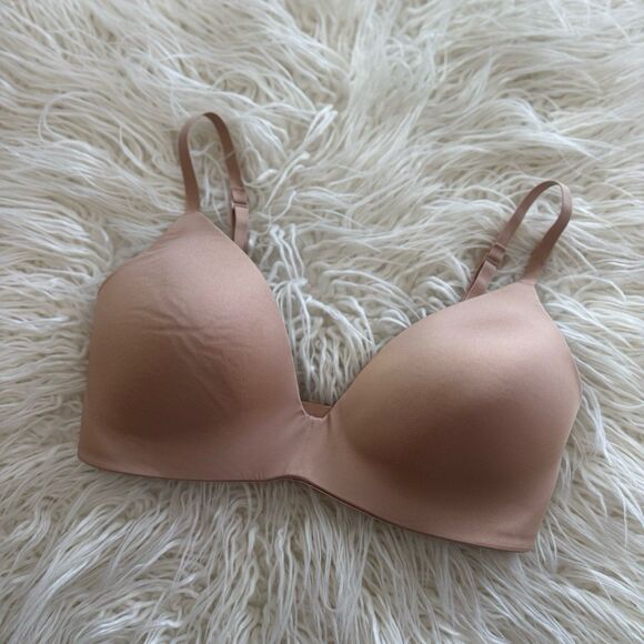 Skims Wireless Form T-shirt Bra Clay Size 34D - Picture 2 of 6